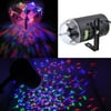 Lightahead® LED 3 Color Stage Light 3W Crystal Rotating RGB Stage Light for Disco party club bar DJ