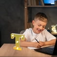 thumbnail image 4 of Binwennn Veilleuse de Bureau à DEL Réglable avec Commande, Lampe de Table Moderne Rechargeable par USB pour Chambre, Jolies Lampes, Gadgets Intelligents pour la Maison, Veilleuse pour Tout-Petit, Nuits, Décorations Demi-Anniversaire, Bébé Fille, 4 of 4