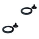 thumbnail image 3 of Methold Alimentador de alimentos para peces, accesorios de plástico para el hogar, mantiene la malla de residuos de agua, comederos de pesca de varios negro 7.5 cm 2piezas Methold  CBP103131, 3 of 5