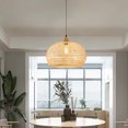 thumbnail image 7 of ELE Light & Decor Lily 1-Light Beige Pendant Design Pendant Light, 7 of 7