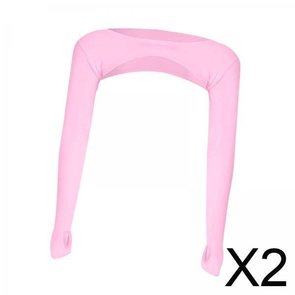 Mangas refrescantes para con chal,Mangas refrescantes para con chal Protección solar para mujeres y hombres,Mangas para con orificio para el pulgar Encogimiento de