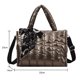 thumbnail image 3 of Bolsa Bolso bandolera acolchado de algodón Bolso grande con asa superior para mujer con bufandas (Champagne) Tmvgtek Para estrenar, 3 of 3
