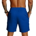 thumbnail image 4 of AHMOMEI Quick Dry Shorts Men Stretch Elastic Waist Wide Leg Athletic Shorts Men Lightweight Running Gym Mens Shorts Casual Royal Blue M, 4 of 4