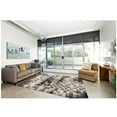 thumbnail image 2 of Luxe Weavers Checkered Area Rug Silver 2x3, Stain Resistant Modern Farmhouse Rug, 2 of 2