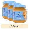 (3 pack) Gerber 1st Foods Natural for Baby Baby Food, Mango, 4 oz Jar