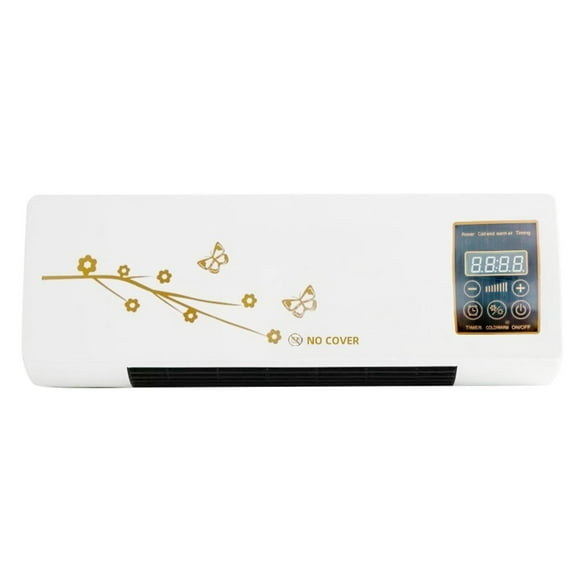 MOQIN Mini 2 in1 Portable Air Conditioners, Air Conditioner Fan,with Remote Wall Mounted Portable Ductless Air Conditioner Fan Split AC/Heating System for Bedroom Home Office Apartment