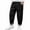 Black, variant on oqasdz Girls Pants Wide Leg Jeans Loose Fit Denim Vintage Stylish Solid Color Casual Streetwear Trousers Size 3 Y-4 Y