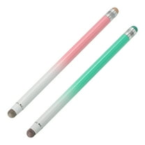 2pcs Stylus Pens for Touch Screens Capacitive Stylus Universal Tablet Pen, Gradient Pink Green