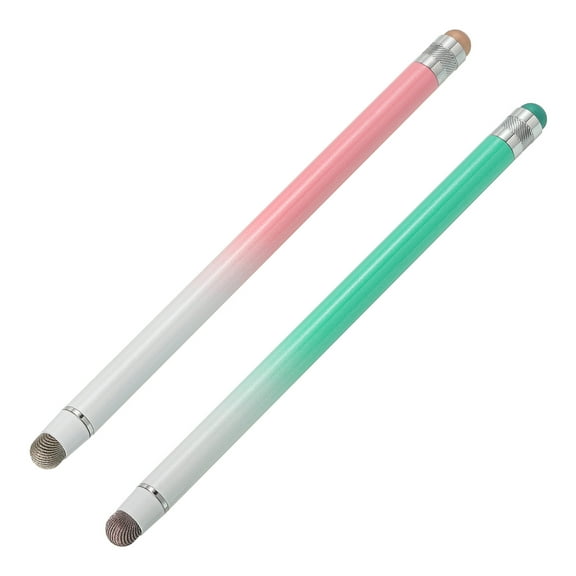 2pcs Stylus Pens for Touch Screens Capacitive Stylus Universal Tablet Pen, Gradient Pink Green