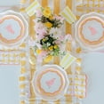 thumbnail image 5 of Bonjour Fête Easter Chick Small Paper Dessert Plates, Disposable Party Supplies, 8 Count, 8 Inch, Easter, Spring, 5 of 11