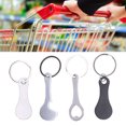 thumbnail image 4 of Shopping Trolley Coin Keychain, Durable Portable Metal Shopping Cart Key Ring Lightweight  For Supermarket, 4 of 8