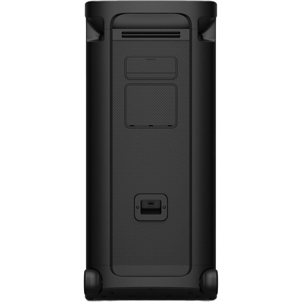 Sony SRSULT900 ULT Tower 9 Bluetooth Karaoke Party Speaker with Carrying Handle and Wheels Bundle with Sony ULT POWER SOUND series ULT MIC Wireless Microphone (2 Mics, 1 Receiver)
