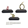 thumbnail image 2 of Pastilla de repuesto perfecl para guitarra eléctrica bobina inconfundible 48mm/50mm/52mm Set negro, 2 of 8