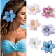 thumbnail image 1 of wonima11 6Pcs Hawaiian Flower Hair Clips for Women,Lily Hairpin Claw Clips for Think Thin Hair,3.5 Inch Artificial Flower Headwear for Summer Spring Vacation Beach, 1 of 1