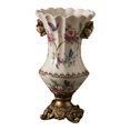 thumbnail image 1 of Lipstore Ceramic Flower Vase Desktop Ornament Flower Painting Decorative Table Vase Table B, 1 of 8