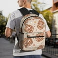 thumbnail image 7 of Fotbe Groovy Disco Pumpkin Lightweight Casual Laptop Backpack for Men and Women, Daily use Waterproof backpack, Backpack for College, 7 of 7
