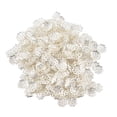 thumbnail image 2 of Beautiful Bead 6mm Silver Tone Flower Bead Caps for Jewelry Making (About 1000Pcs), 2 of 8