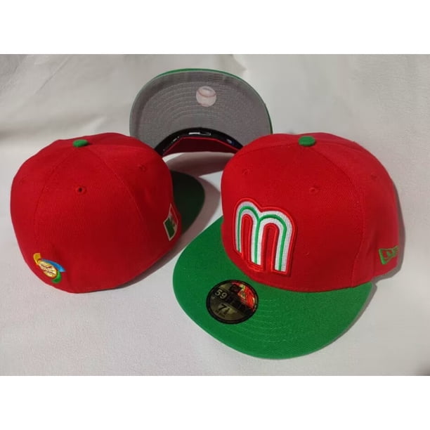 Gorra De Béisbol No Ajustable Del Equipo Mexicano Para Hombres Y Mujeres Con Top Alto Hip-hop Placa Grande De Tamaño Completo