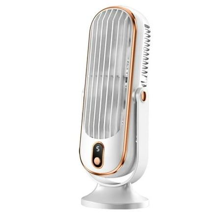YIYUN 5-Speed Portable Air Conditioner Fan – Dual Motor Personal Air Cooler with 720° Surround Wind, 20H Battery & USB-C Fast Charging for Indoor & Outdoor Use.