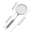 thumbnail image 3 of Hot Pot Fat Skimmer Spoon - Stainless Steel Fine Mesh Strainer for Skimming Grease and Foam-Dia.6IN, 3 of 4