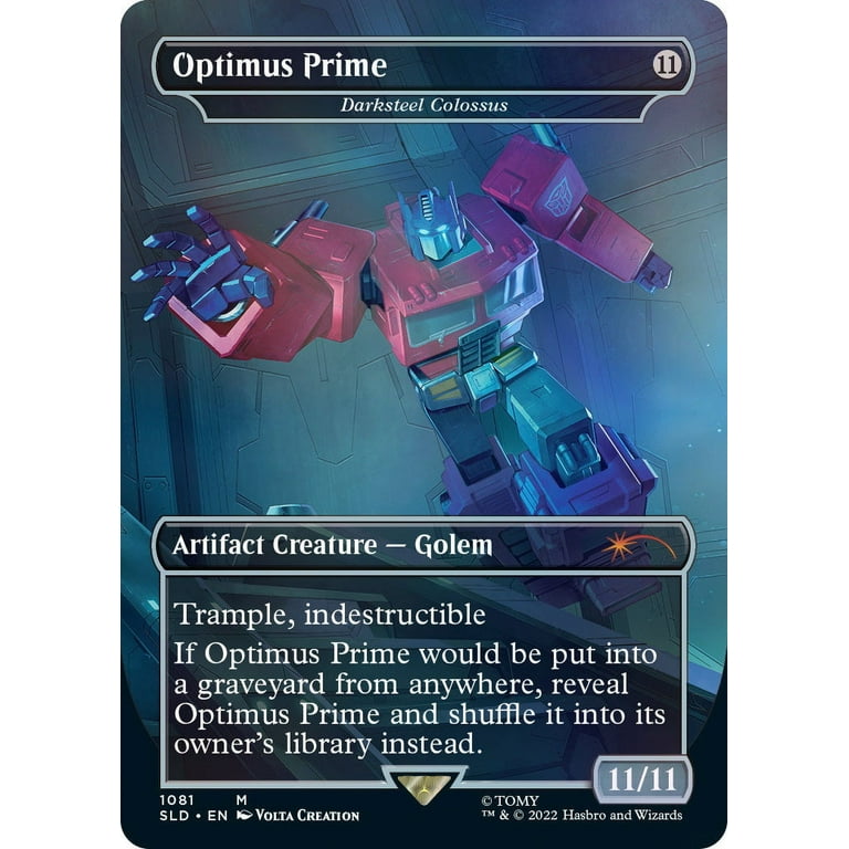 MTG Transformers Trading Card Game (TCG) - Optimus vs MTG Transformers Trading Card Game (TCG) - Optimus vs