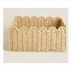 thumbnail image 1 of Cesta con Borde Festoneado, Cestas de Almacenamiento de Mimbre, Cestas Organizadoras Tejidas A Mano para Estantes, Diseño de Cuerda de Papel, 1 of 4