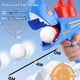 thumbnail image 4 of Vogacara Lanzador de bolas de nieve para niños, fácil fabricación de bolas de nieve, Clip divertido para bolas de nieve, molde para bolas de Juegos de césped Azul+2 bolas de nieve, 4 of 6