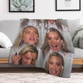 thumbnail image 6 of Pretty Florence Pugh Blanket Super Soft Throw Blanket Silky Flannel Lightweight for Sofa, Bed Blanket All Season Use 30""*40""（76 * 100cm）, 6 of 6