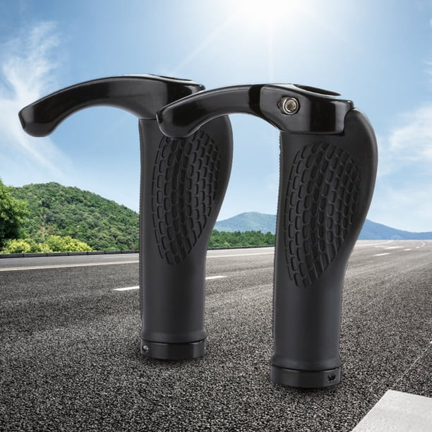 Empuñaduras de manillar de bicicleta de montaña ergonómicas con bloqueo de goma MTB Extremos de ciclismo Barbie Nuevos Originales