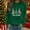 Army Green, variant on Merry Christmas Sweatshirts for Womens Crewneck Christmas Printed Shirts Loose Long Sleeve Blouses Casual Xmas Sweatshirt Holiday Party Pullover Sweater Tops