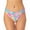 White Multi, variant on California Waves Womens Juniors Hipster Bikini Swim Bottom Separates