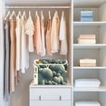 thumbnail image 6 of Flat Illustration Of Village with Trees Large Storage Bins with Linen Collapsible Lid Storage Box 16.7 x 12.6 x 11.8in, 6 of 7