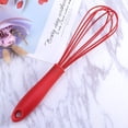 thumbnail image 3 of PIX-LINK Mezclador de huevos a mano de 10 pulgadas, batidor de globos de silicona, crema de leche, utensilios de cocina para mezclar revolviendo (rojo) PIX-LINK Gadgets de cocina, 3 of 6