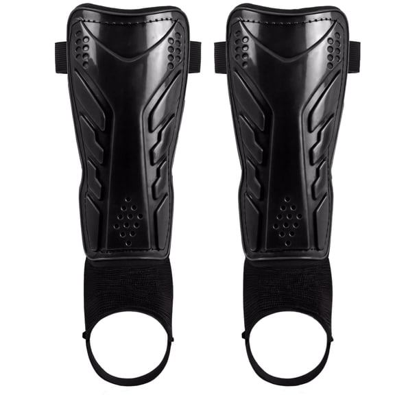 1 Pair Soccer Shin Guards with Ankle Protection, Little Ones' Football Leg Guards with PP Shell and EVA Padding, Sports Protective Gear Calf Support, Adjustable Soccer Equipment