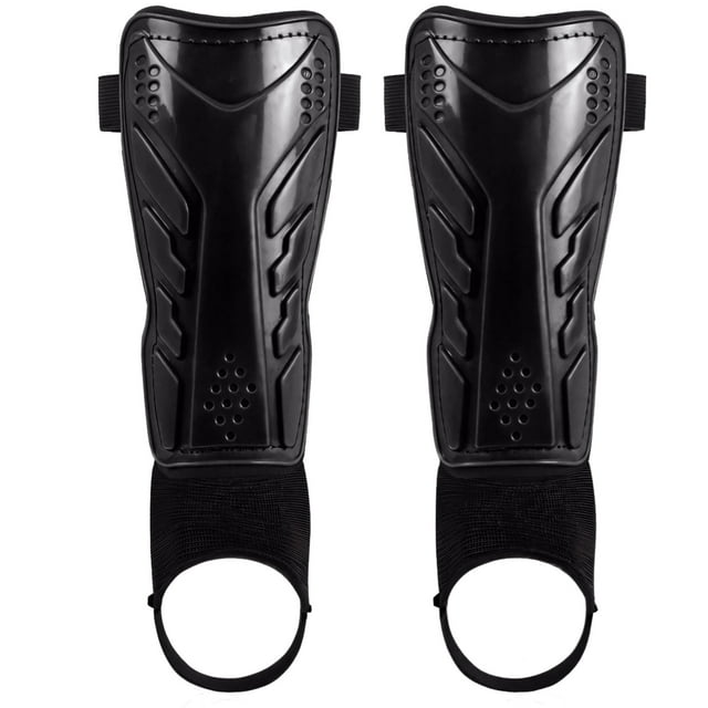 1 Pair Soccer Shin Guards with Ankle Protection, Little Ones' Football Leg Guards with PP Shell and EVA Padding, Sports Protective Gear Calf Support, Adjustable Soccer Equipment