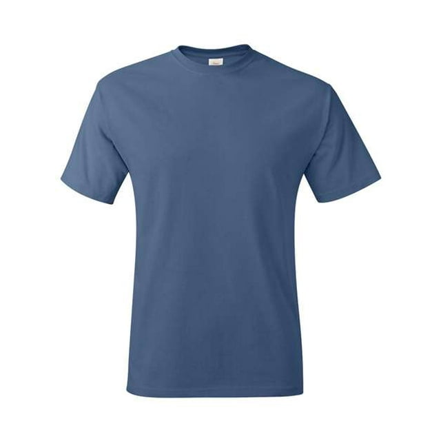 Camiseta Hanes TAGLESS 4X-Large azul vaquero 5250