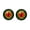 D, variant on XHKUYI 2PCS Halloween Glowing Eye Sign 7.8 inch, Spooky LED Light Up Halloween Eyeball Hanging Ornaments, for Halloween Front Door Window Wall Party Haunted House Decor