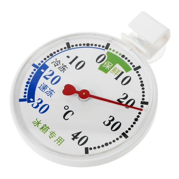 PAMINGONO Refrigerator Thermometers Thermometer Multi Plastic with Temperature Gauge 1Pack