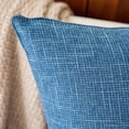 thumbnail image 2 of Fundas de almohada Kevin Textile Square, 50 x 50 cm, color azul marino (juego de 2), 2 of 9
