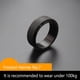 thumbnail image 3 of Minnieouse Anillos para hombre, adorno de mano elegante, anillo de acero de titanio para hombre exquisito, accesorio de decoración de moda, Ropa, zapatos y accesorios Miscelánea Negro 19 mm, 3 of 6