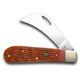 thumbnail image 1 of Hen & Rooster Red Pickbone Hawkbill Pocket Knife 441RPB Knives  Cuchillo Hen and Rooster Knives Hawkbill Pruner Liner Lock, 1 of 4