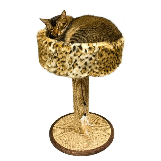 Ware Seagrass Wildcat Scratch N Sleep Scratching Post