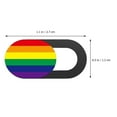 thumbnail image 3 of Miangastore Webcam Cover Slider Abs Assorted Color 3Pcs 1.06X0.47X0.08in, 3 of 9