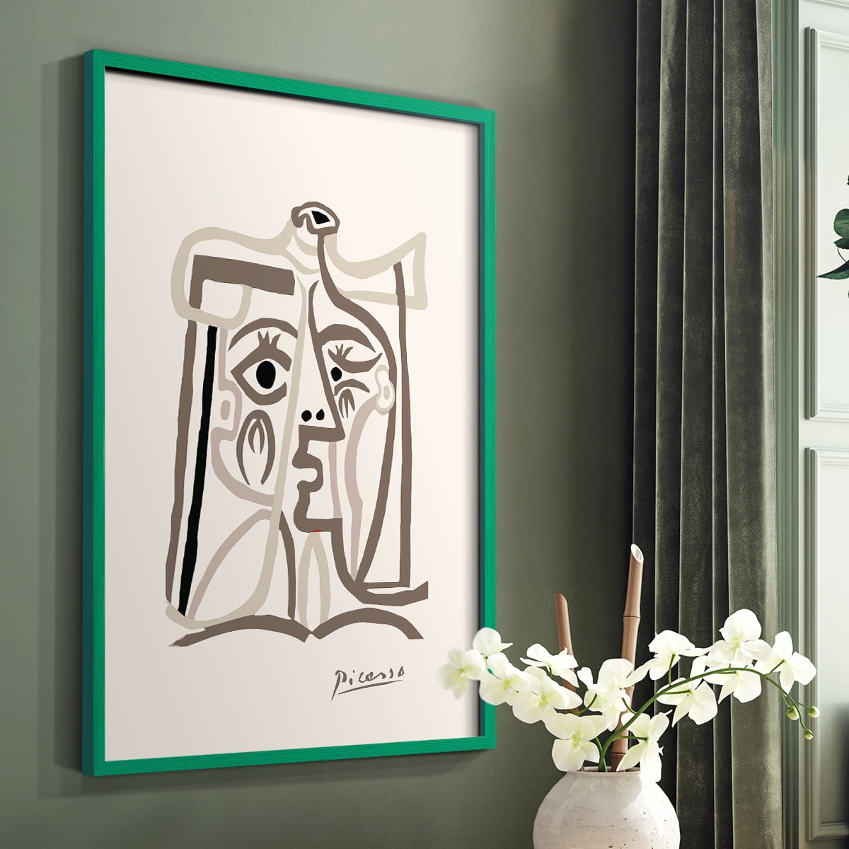 Matisse CCXXX in Solid Wood 8 x 10 Framed Print