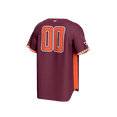 thumbnail image 3 of Adult GameDay Greats #00 Maroon Virginia Tech Hokies Lightweight Collegiate Baseball Fashion Jersey, 3 of 3