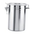 thumbnail image 4 of CUITING 1062 ML Stainless Steel Airtight Tank Sealed Canister Silver, 4 of 8