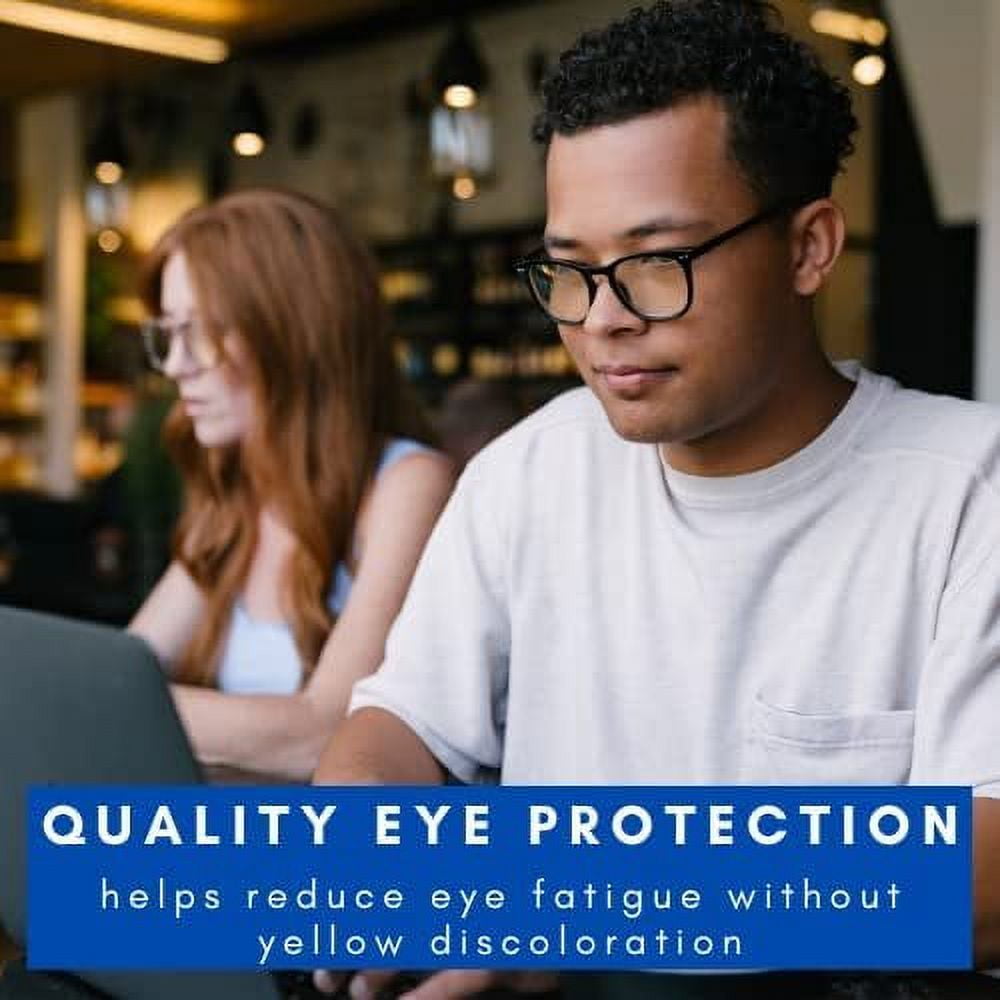 MicroVision Optical Futura 3P Blue Light Reading Glasses, Pastel +2.50