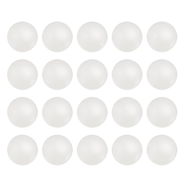 Unique Bargains 9.5mm Nylon Solid Plastic Bearing Balls G1 Precision 25 Pack