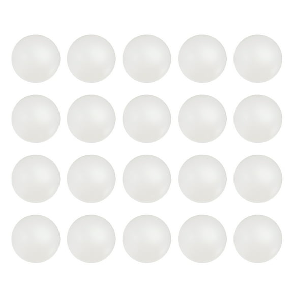 Uxcell 9.5mm Nylon Solid Plastic Bearing Balls G1 Precision 25 Pack