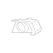 Genuine OE Mazda Lamp Cover - NP06-50-C21A